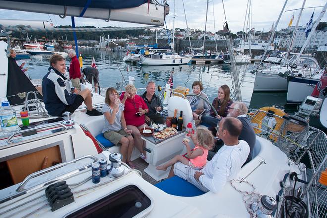 2017 ARC Channel Islands - Raft party © World Cruising Club